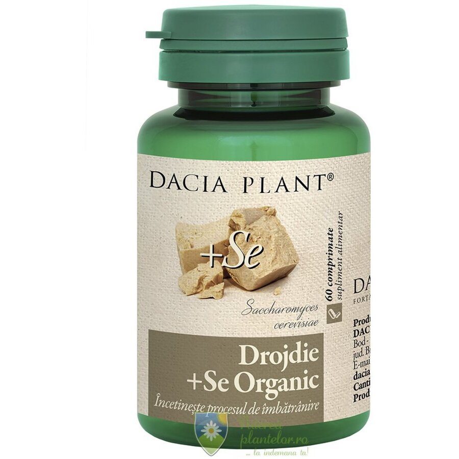 Drojdie cu seleniu organic 60 comprimate