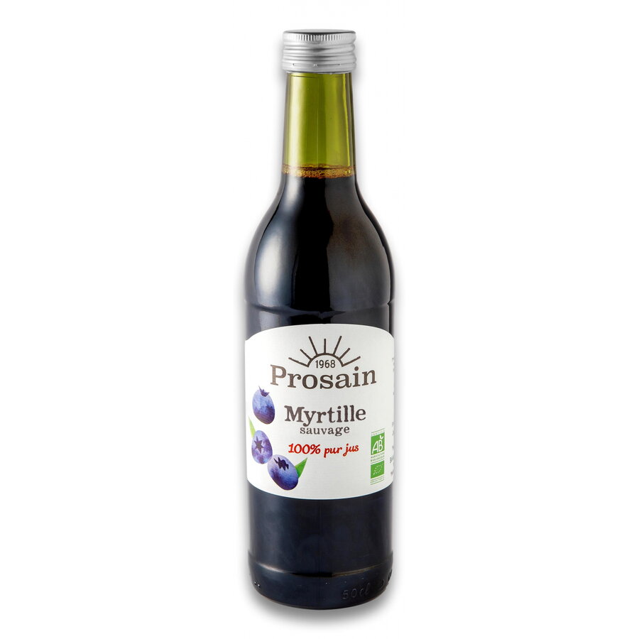 Suc de afine BIO, fara zahar Prosain 500 ml