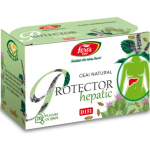 Protector hepatic, D151, ceai la plic