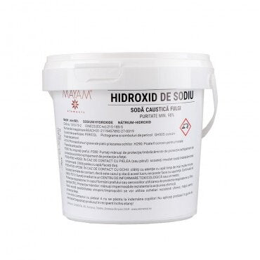 Hidroxid de sodiu NaOH-400 gr fulgi