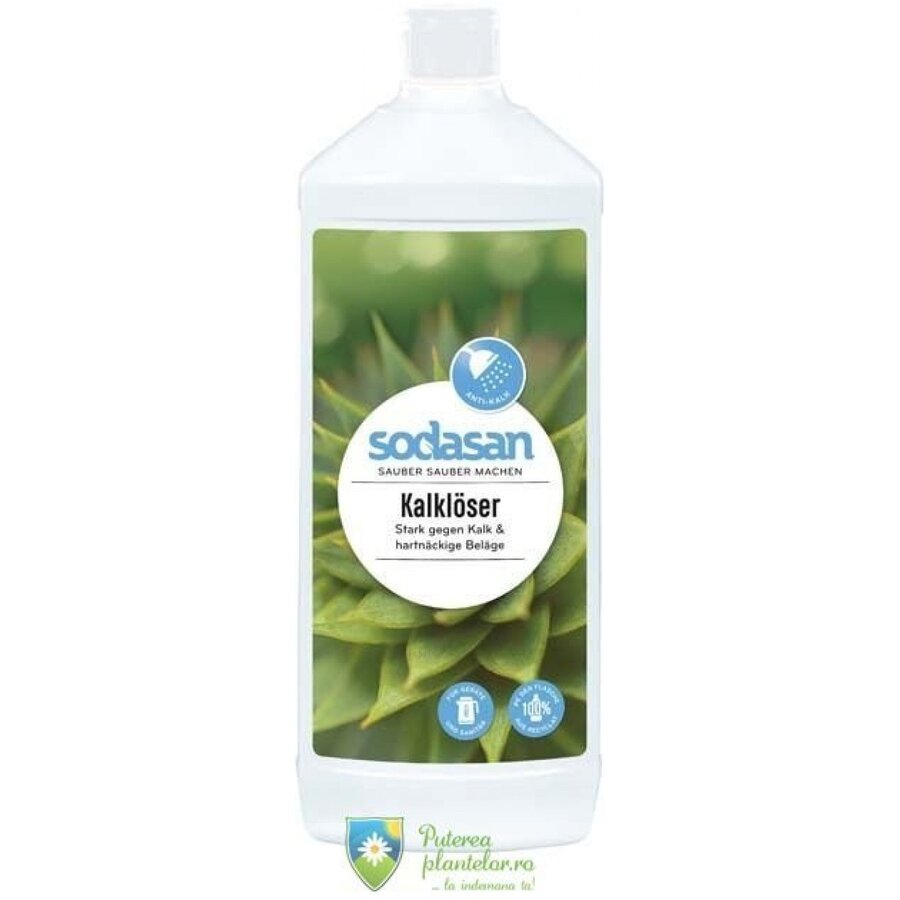 Solutie anticalcar si detartrant ecologic 1 litru