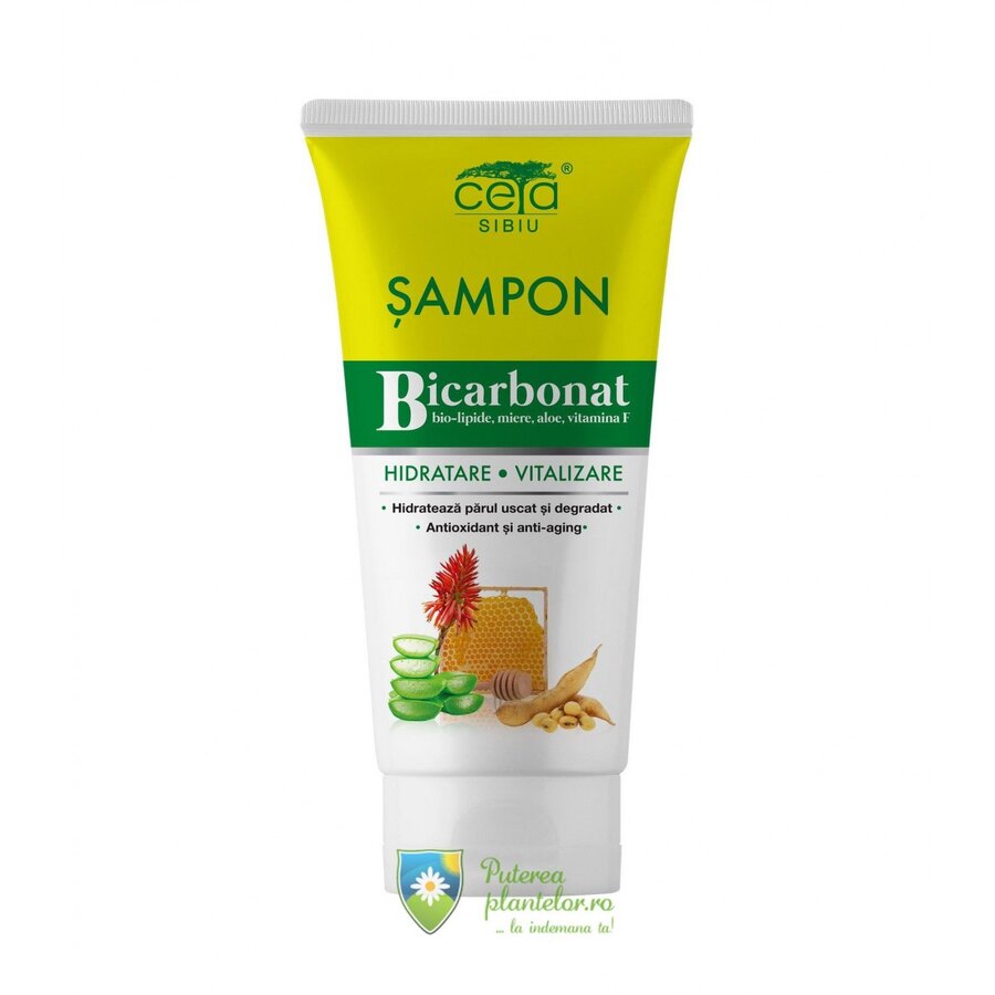 Sampon hidratare si vitalizare cu Bicarbonat 200 ml