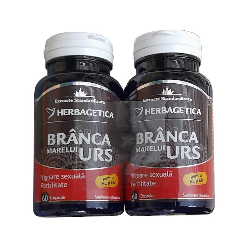Branca Marelui Urs 60 capsule + 60 cps Gratuit