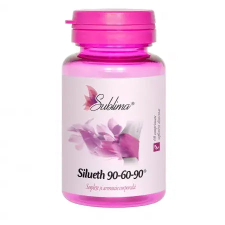 Silueth 90-60-90 Sublima, 60 comprimate, Dacia Plant
