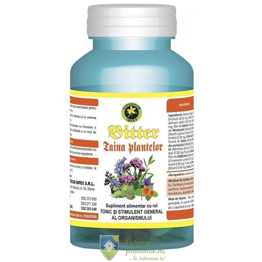 Bitter Taina Plantelor 60 capsule