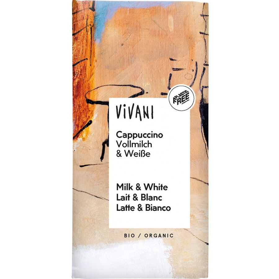 Ciocolata bio cappuccino 100 g