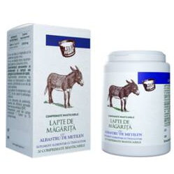 Lapte de magarita cu albastru de metilen, 20 comprimate masticabile, Sintofarm