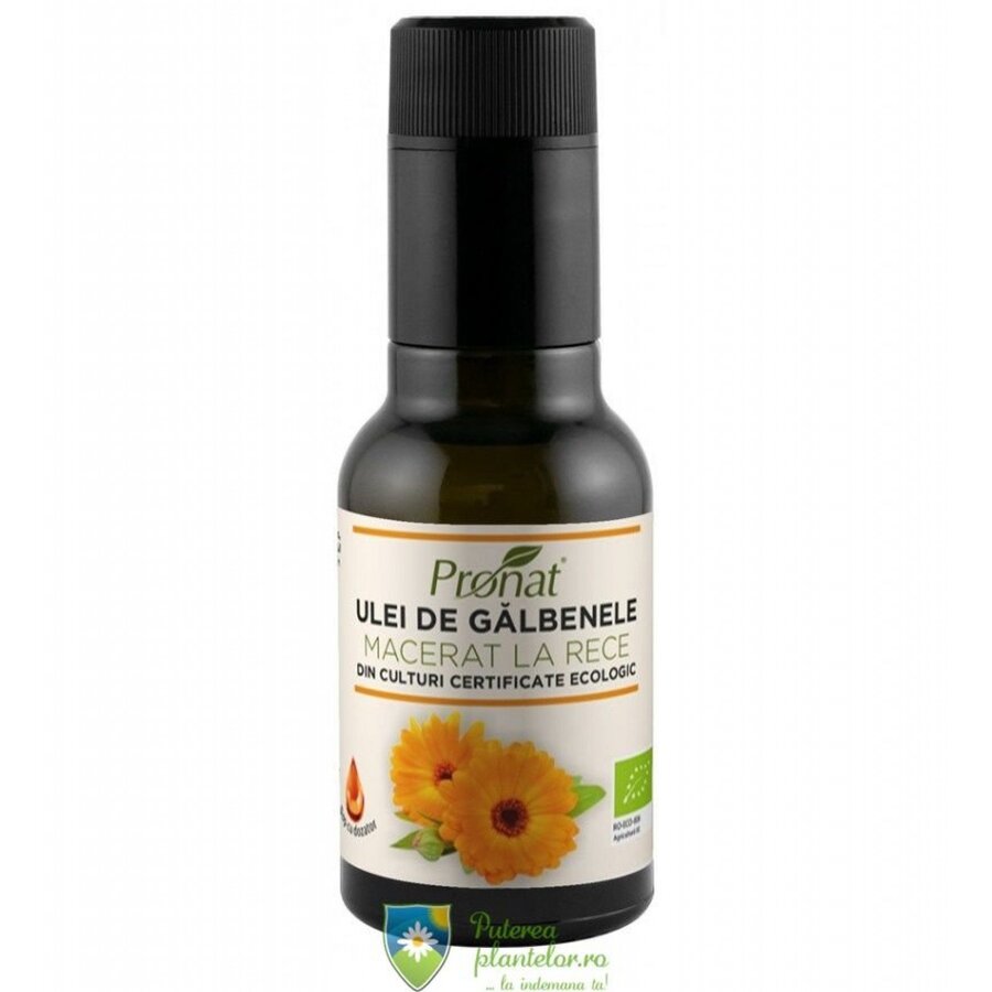 Ulei de galbenele macerat la rece Bio 100 ml Expira: 30.08.2025