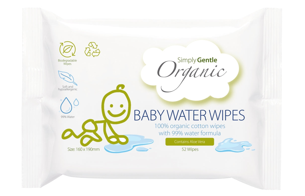 Servetelele umede pe baza de apa pentru bebelusi, Macdonald and Taylor, 52 buc