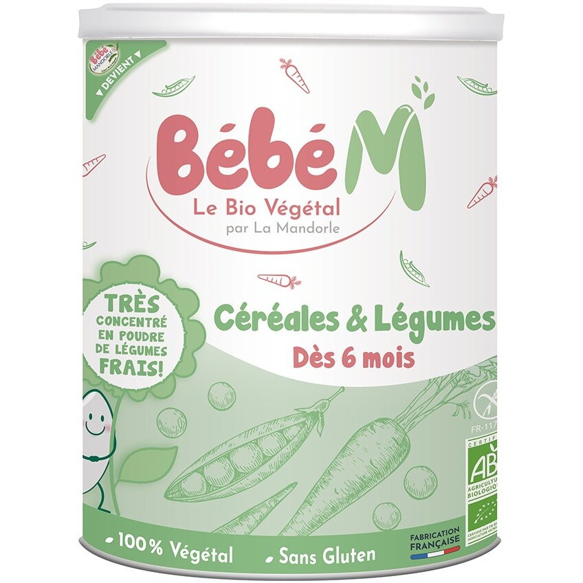 Cereale + legume pentru bebeluși - de la 6 luni 400g