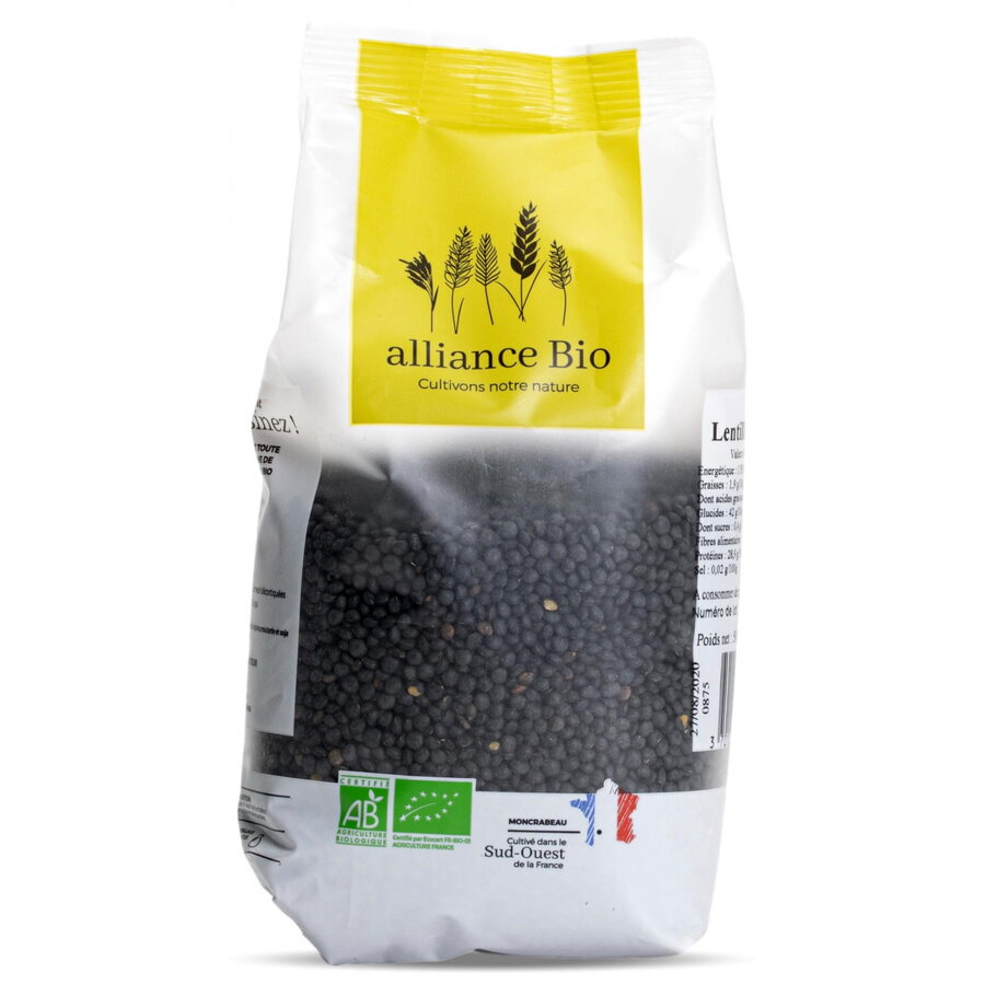 Linte BIO neagra Alliance Bio 500g