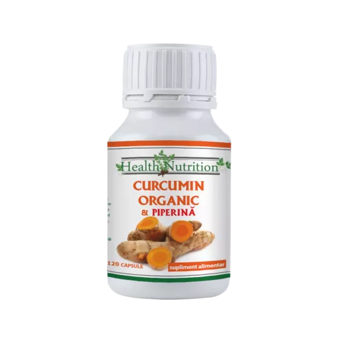 Curcumin Organic + Piperina 120 capsule