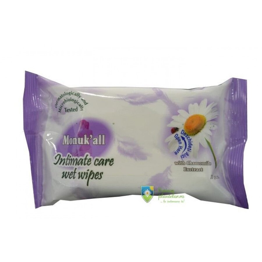 Servetele umede igiena intima Monuk All 20 buc