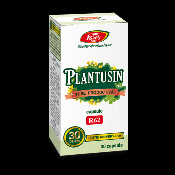 Plantusin tuse productivă, R62, 30 capsule - Fares