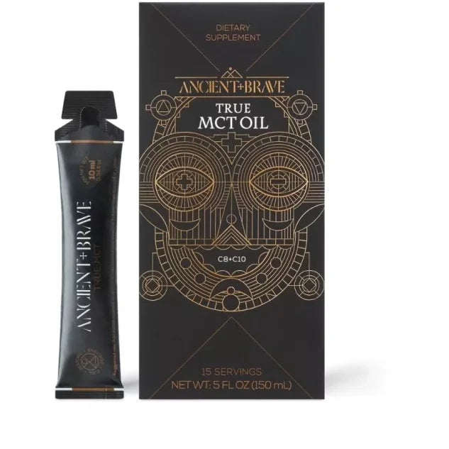 True Mct Oil 15 x 10 ml ( 15 plicuri), Ancient and Brave