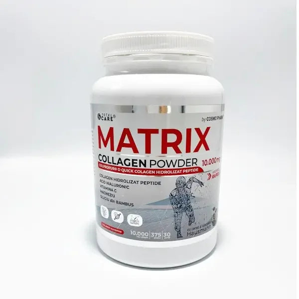 Matrix Collagen Powder (Colagen Hidrolizat Peptide) 10000mg 375g COSMOPHARM