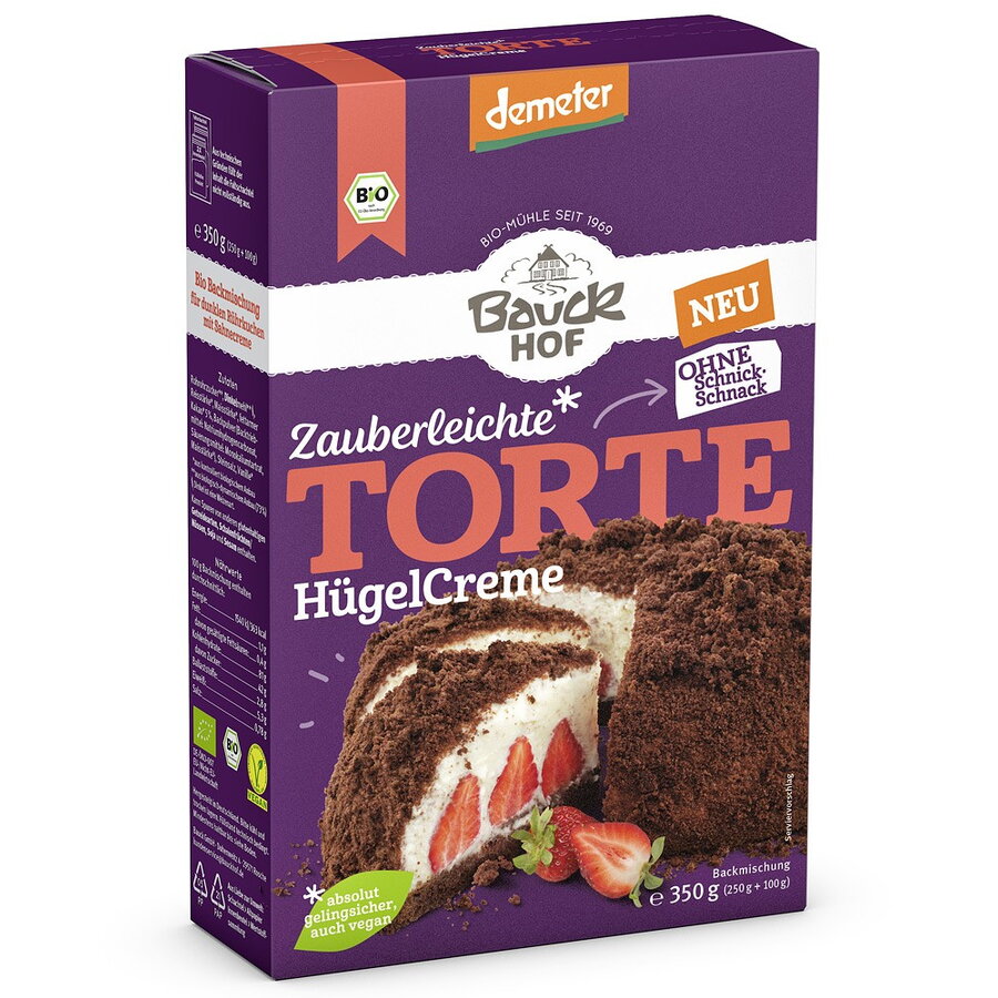 Mix pentru tort musuroi bio DEMETER 350g