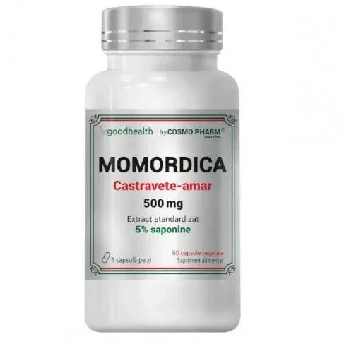 Momordica (castravete amar) 500 mg - 60 cps