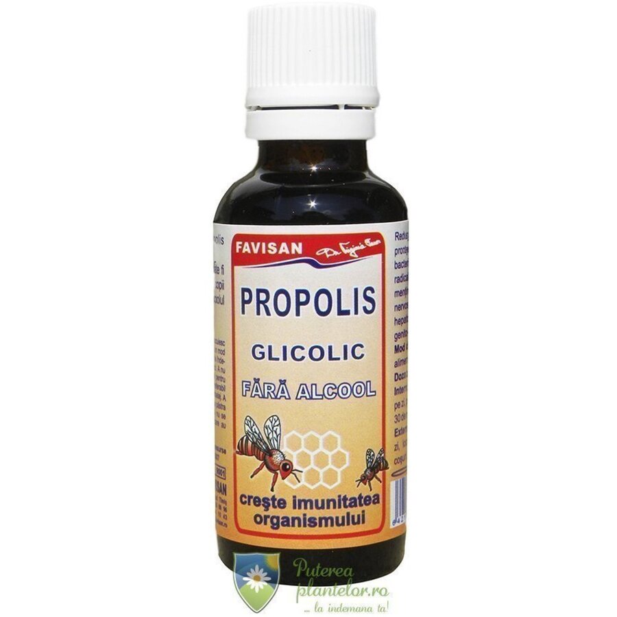 Tinctura Propolis Glicolic fara alcool 30 ml