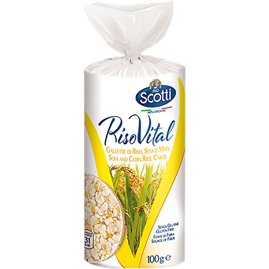 Tartine de porumb cu sare de mare Riso Vital 100 g