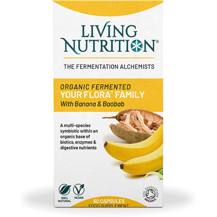 Probiotice Fermentate pentru Refacerea Florei Intestinale 700mg Your Flora Regenesis 60cps LIVING NUTRITION