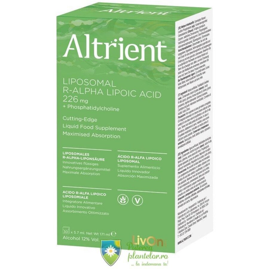 Altrient Acid R-Alpha Lipoic 30 pliculete*5,7ml
