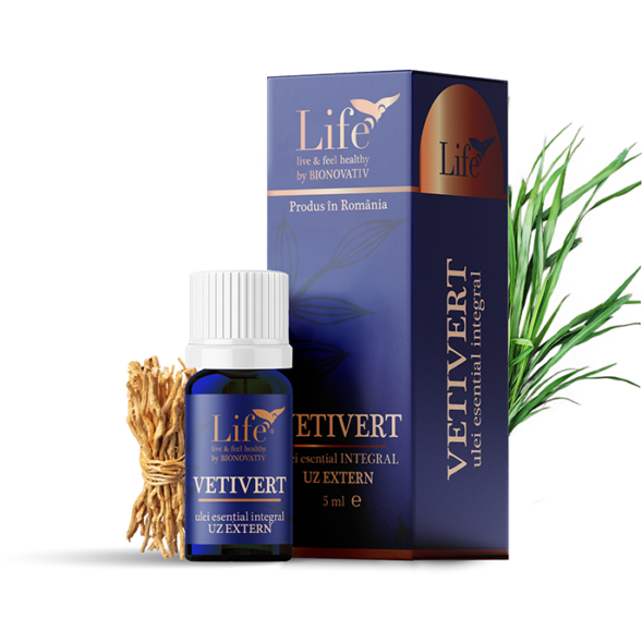 Vetivert ulei esential integral 5 ml