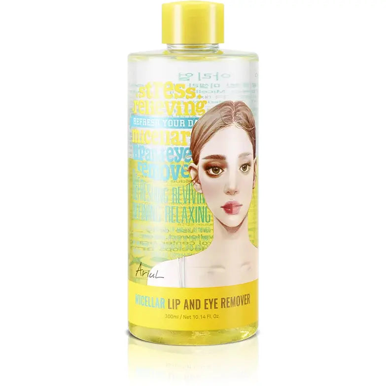 Demachiant hipoalergenic pentru buze si ochi Ariul Stress Relieving Lip Eye Remover, 300ml
