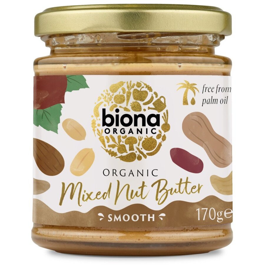 Unt din mix de nuci bio 170g