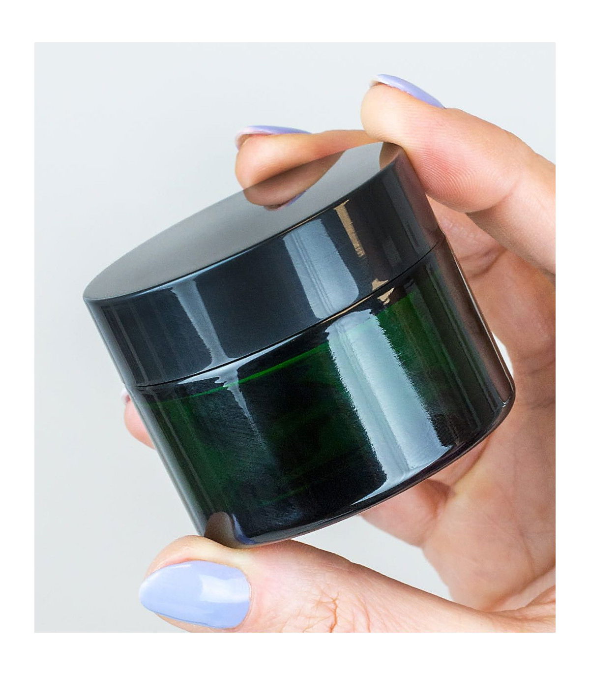 Borcan sticlă Ele Green cu capac, 50 ml