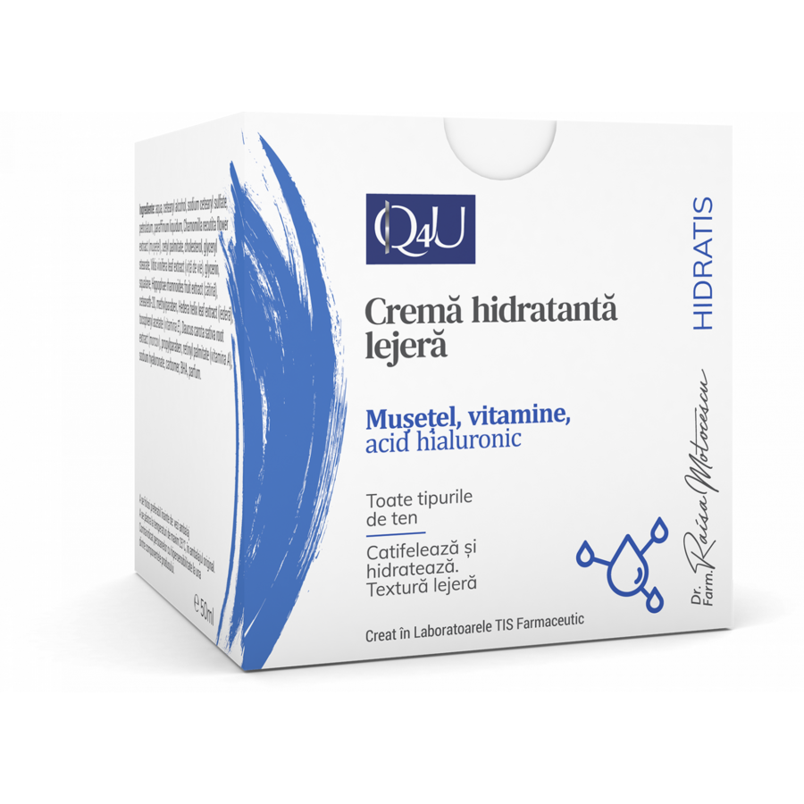 Crema hidratanta lejera cu vitamine si musetel 50 ml