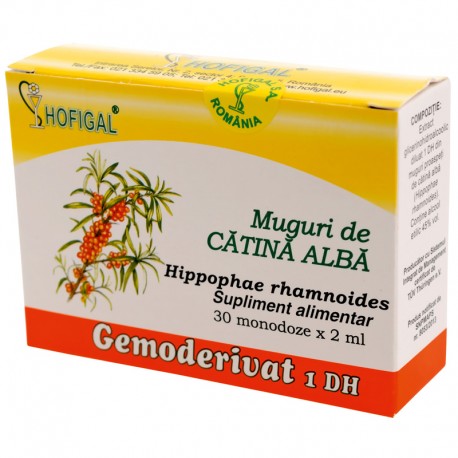Muguri de catina alba - Gemoderivat 2ML*30MDZ Hofigal