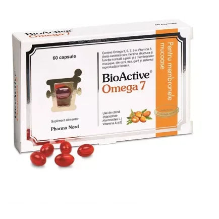 BioActive Omega 7, Pharma Nord, 60 Capsule