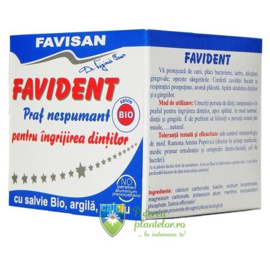 Favident praf nespumant 50 ml