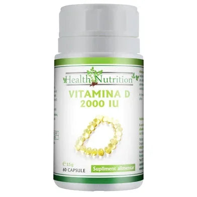 Vitamina D3 2000 IU 60 capsule moi