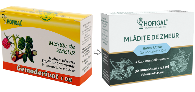 Gemoderivat mladite de Zmeur 30 monodoze