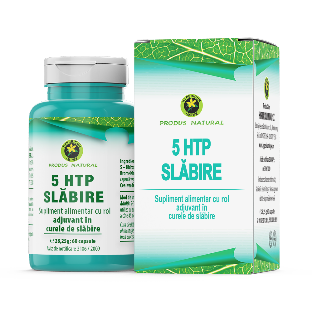 5 HTP Slabire 60 capsule