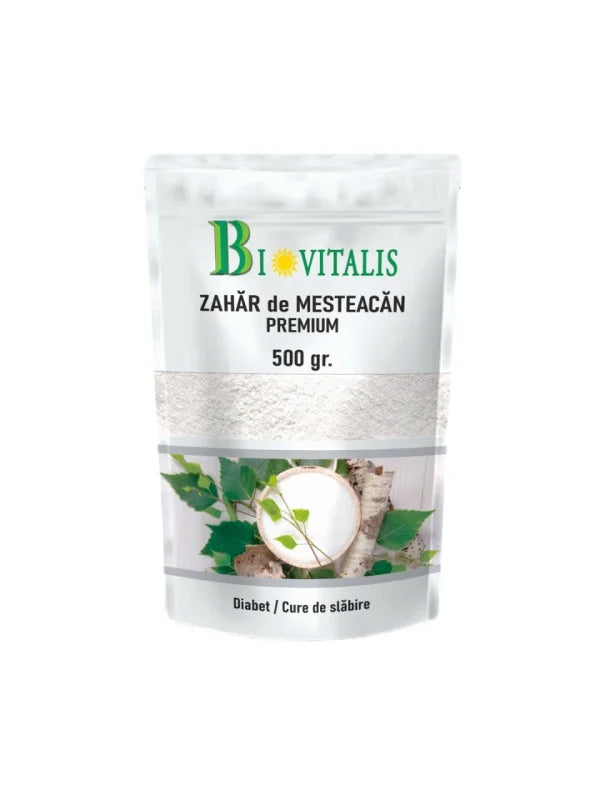 Zahar din mesteacan finlandez, 500g, Sanoviva Farma