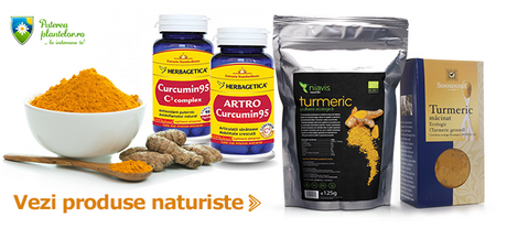 Curcuminul - antiinflamator natural