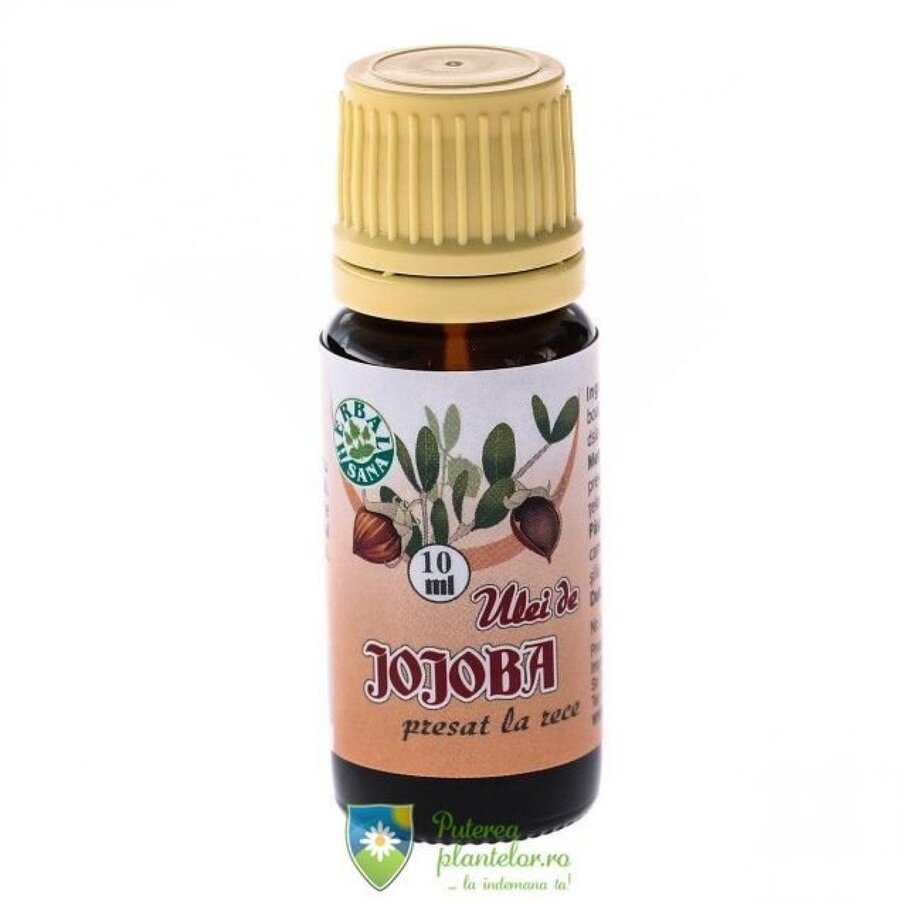 Ulei de Jojoba presat la rece 10 ml