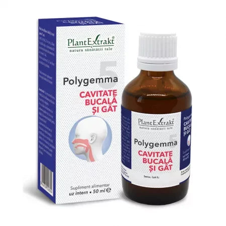 Polygemma 5 Cavitate Bucala si Gat 50 ml