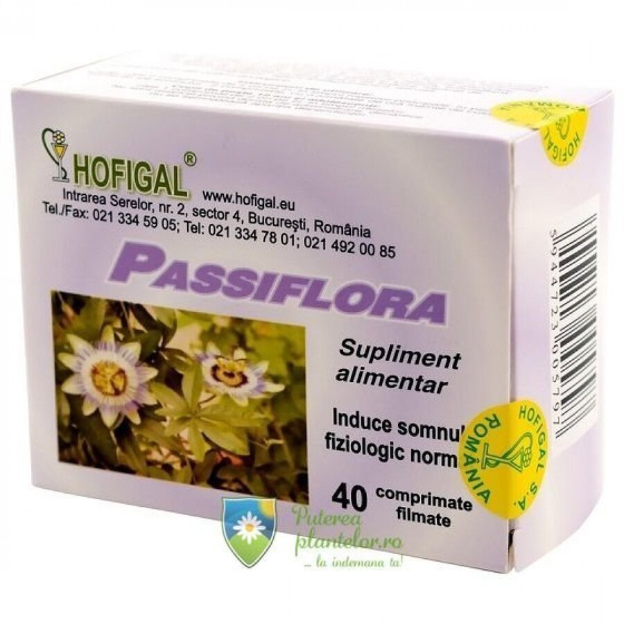 Passiflora 40 comprimate