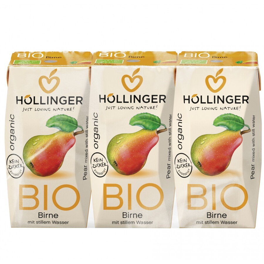 Suc de pere bio Hollinger, 600ml