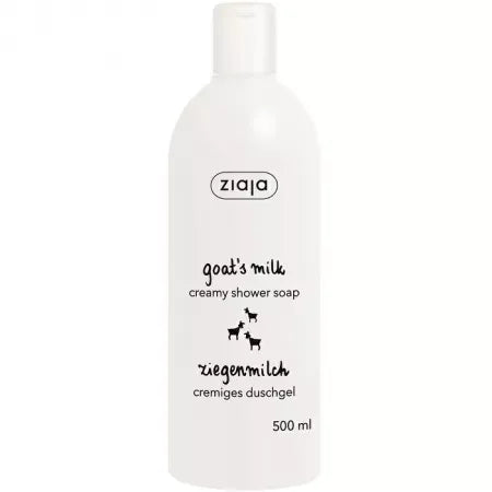 Gel de dus crema cu lapte de capra, 500 ml, Ziaja