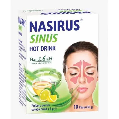 Nasirus Sinus Hot Drink 10plicuri PLANTEXTRAKT