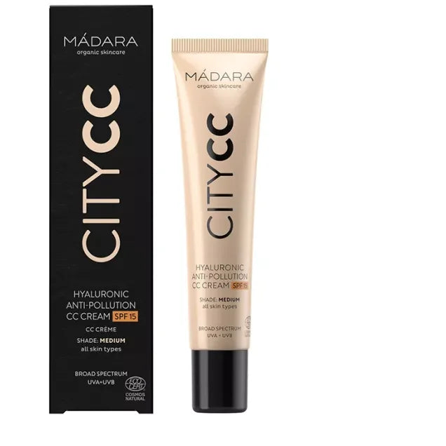 City CC Crema SPF15 anti-poluare Medium Beige 40 ml