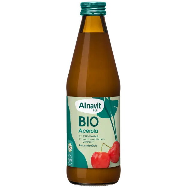 Suc de acerola bio 330ml Alnavit