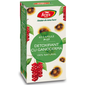 Detoxifiant cu Ganoderma 63 capsule