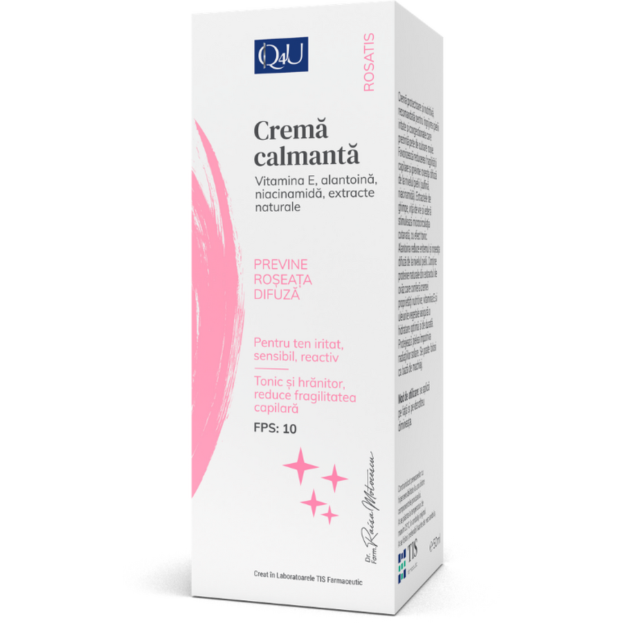 Crema calmanta pentru tenuri cu roseata difuza 50 ml