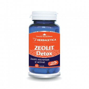 Zeolit Detox, 60 +60 capsule, Herbagetica